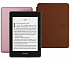 Amazon Kindle PaperWhite 2018 8Gb SO Plum с обложкой Brown