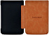 PocketBook 628 Touch Lux 5 Black с обложкой Brown