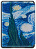 Amazon Kindle PaperWhite 12 2024 16Gb Black с обложкой Van Gogh
