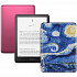 Amazon Kindle PaperWhite 12 2024 32Gb SE Pink с обложкой Van Gogh