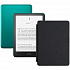 Amazon Kindle PaperWhite 12 2024 32Gb SE Green с обложкой Black