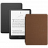 Amazon Kindle PaperWhite 12 2024 16Gb SO Black с обложкой Brown